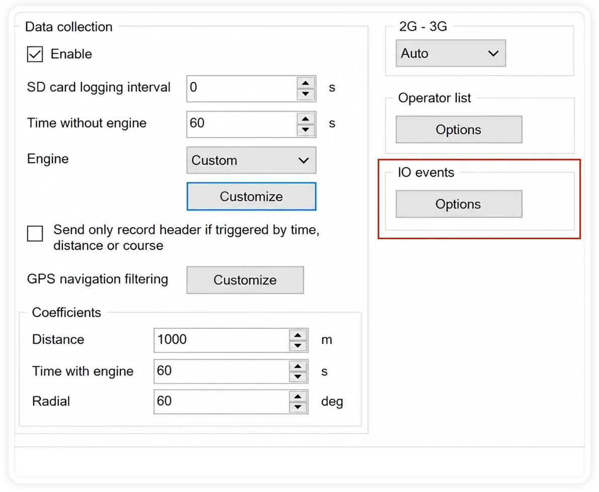 Switch OFF delay enabled in Ignition state options