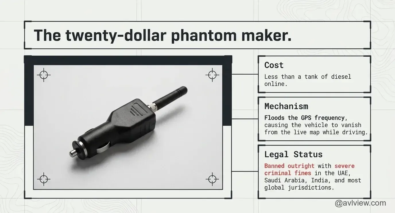 gps jammer cigarette lighter